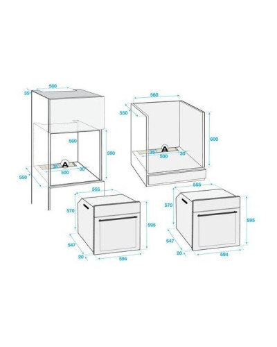 Духова шафа BEKO BIM24400BCS Духова шафа BEKO BIM24400BCS