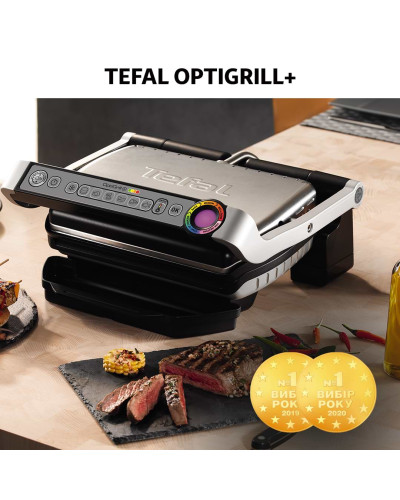 Гриль Tefal OptiGrill+ (GC712D34)