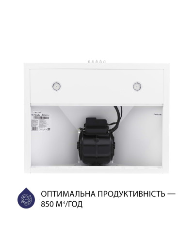 Витяжка MINOLA HK 6412 WH 850 LED Витяжка MINOLA HK 6412 WH 850 LED