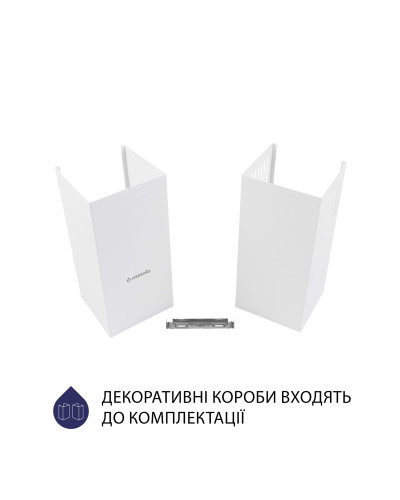 Витяжка MINOLA HK 6412 WH 850 LED Витяжка MINOLA HK 6412 WH 850 LED