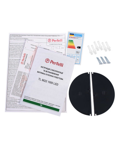 Витяжка PERFELLI TL 6622 Full BL 1000 LED Витяжка PERFELLI TL 6622 Full BL 1000 LED