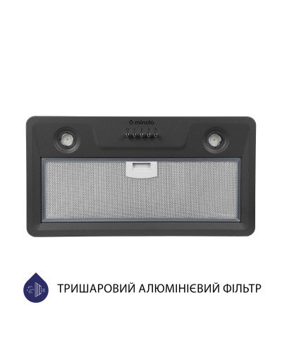 Витяжка MINOLA HBI 5202 GR 700 LED