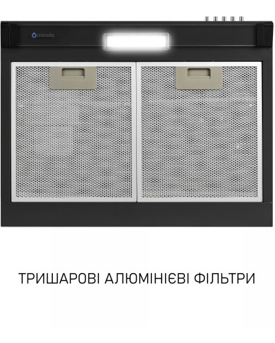 Витяжка MINOLA HPL 622 BL Витяжка MINOLA HPL 622 BL