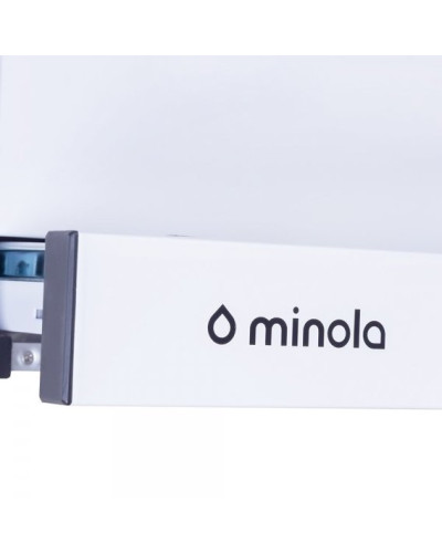 Витяжка MINOLA HTL 6714 WH 1100 LED Витяжка MINOLA HTL 6714 WH 1100 LED
