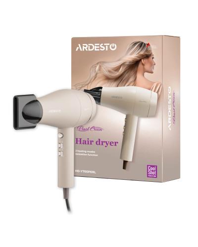 Фен Ardesto Pearl Cream HD-Y700PERL Фен Ardesto Pearl Cream HD-Y700PERL